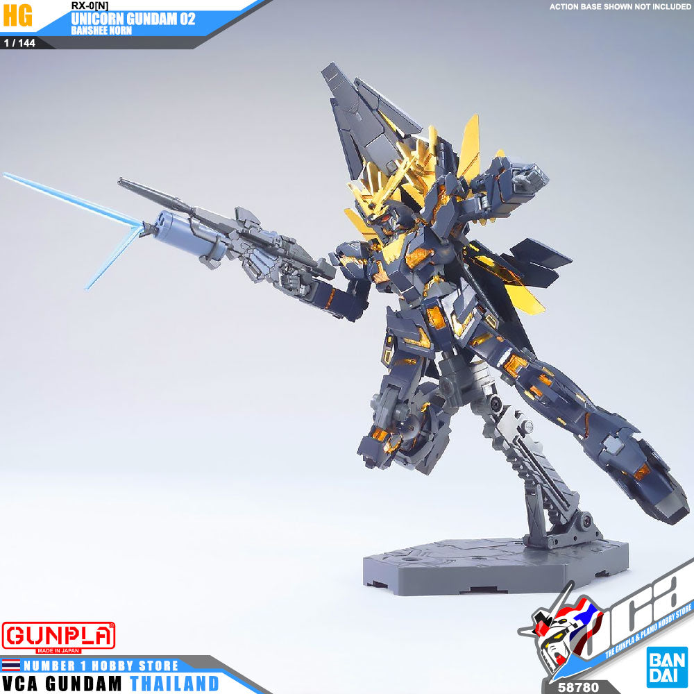 HGUC 1/144 Unicorn Gundam 02 Banshee Norn (Destroy Mode) - Model Kit Articulado - Bandai