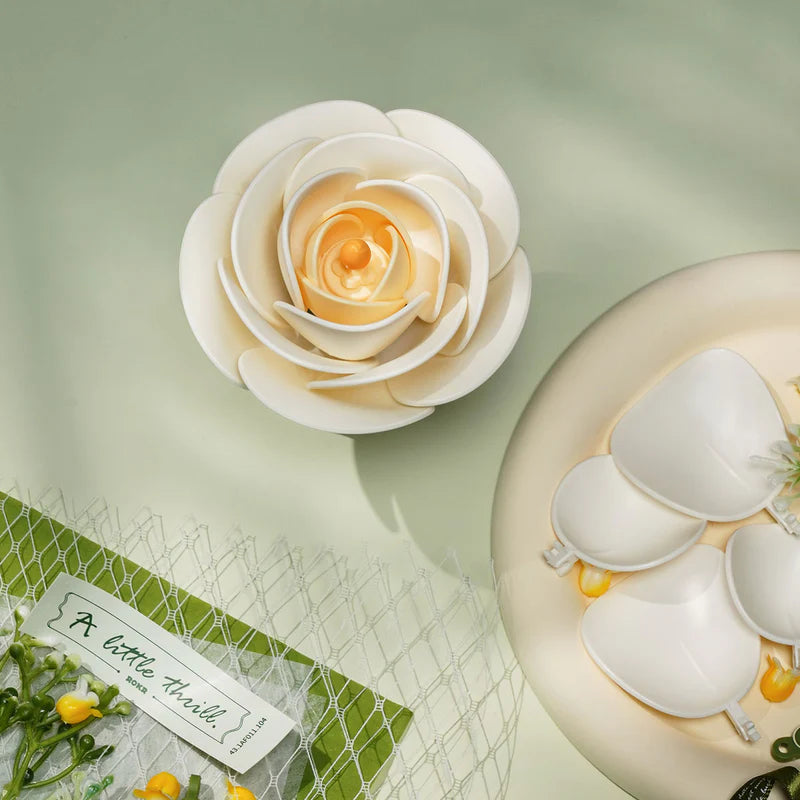 Ramo de Flores White Camellia - Maqueta Armable - ROKR