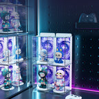 Cubierta Acrilica Pequeña - 7.3 x 7.8 x 12 cm - Caja Exhibidora Apilable Individual