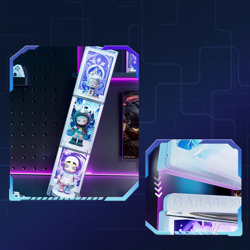 Cubierta Acrilica Pequeña - 7.3 x 7.8 x 12 cm - Caja Exhibidora Apilable Individual