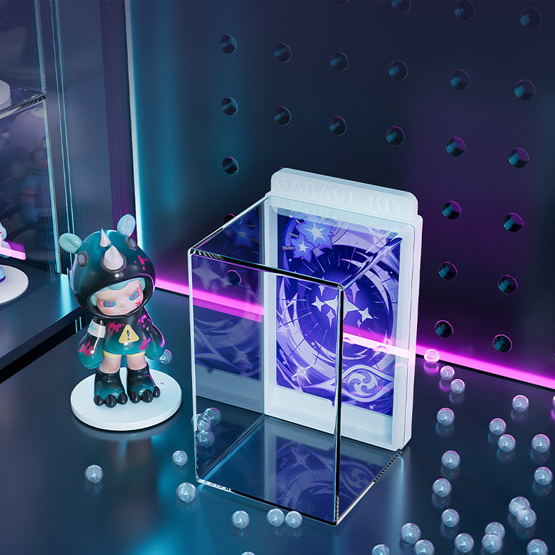 Cubierta Acrilica Pequeña - 7.3 x 7.8 x 12 cm - Caja Exhibidora Apilable Individual