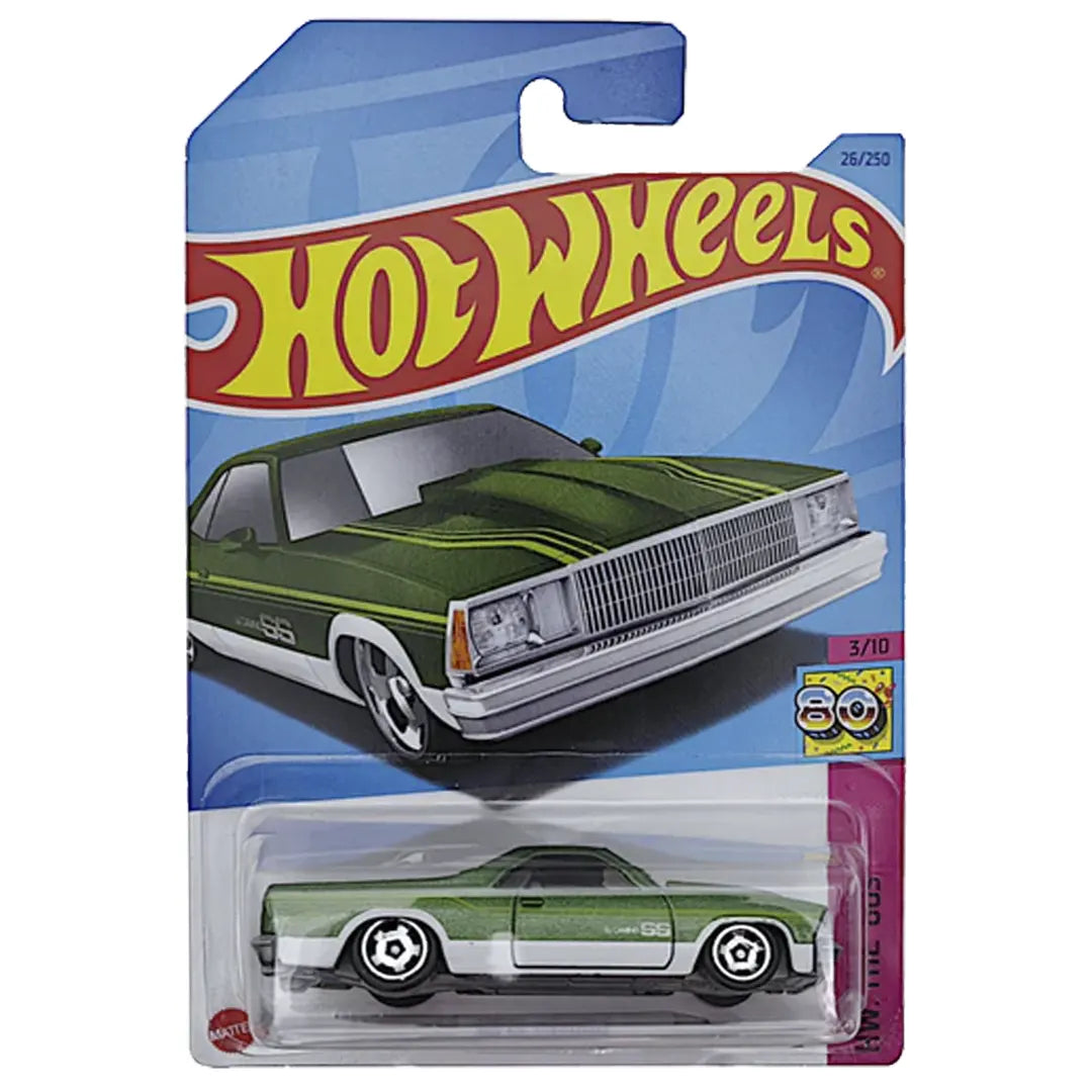 80 El Camino - The 80s 3/10 - Hot Wheels