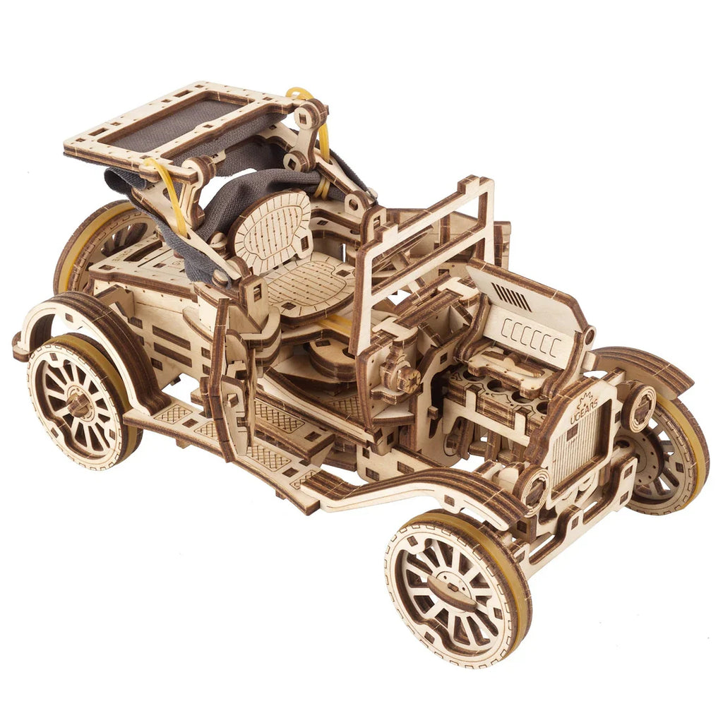 Automóvil Retro - Puzzle 3D de Madera - Ugears