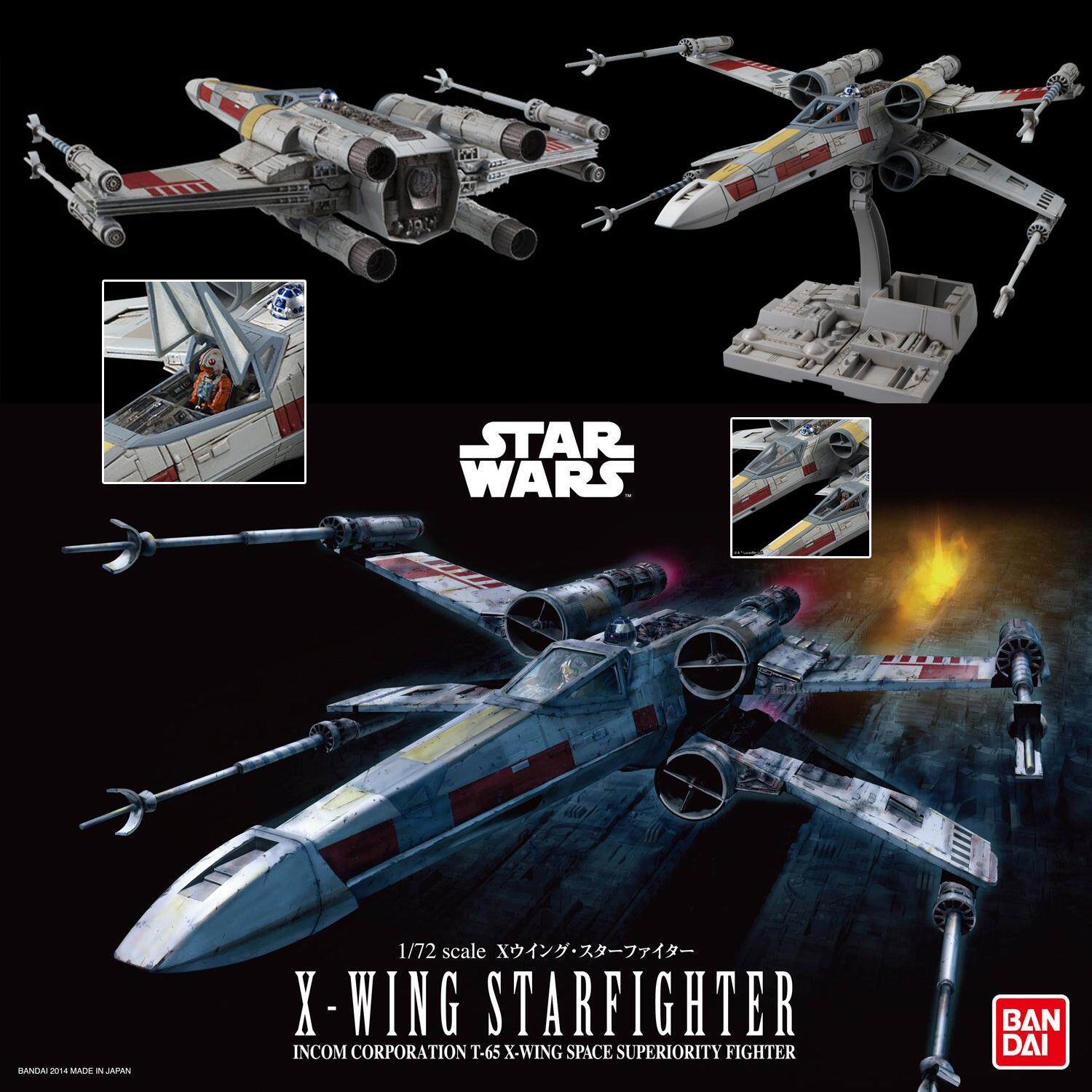 1/72 X-WING STARFIGHTER - Model Kit - Star Wars