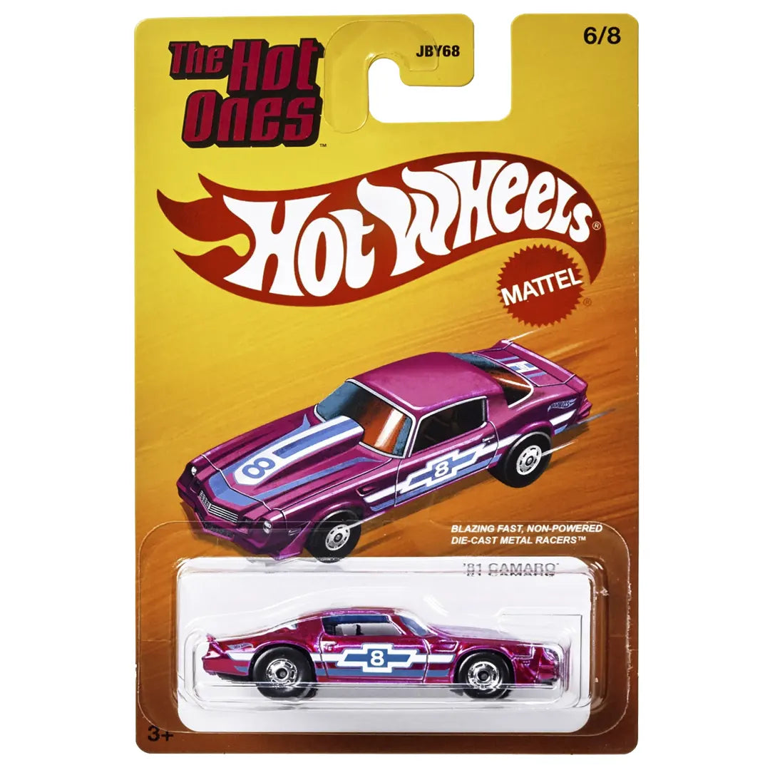 81 Camaro - The Hot Ones 6/8 - Hot Wheels