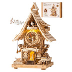 Reloj Cuckoo (Wood Color) - Maqueta de Madera ROKR