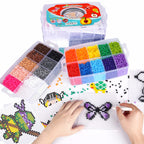 Pack PRO 5mm - 22.000 Piezas - 20 Colores - 4 Placas