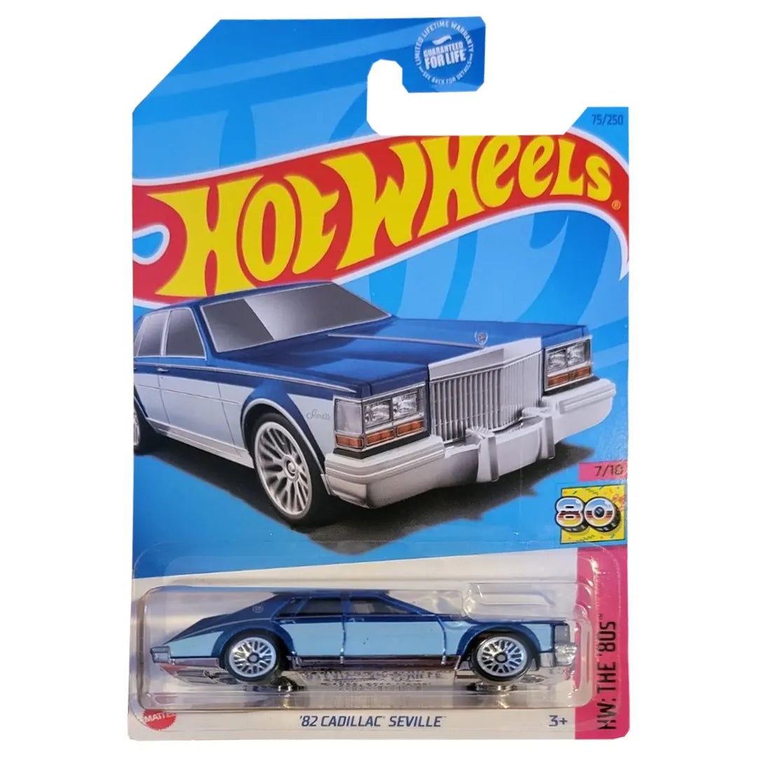 82 Cadillac Seville - The 80s 7/10 - Hot Wheels