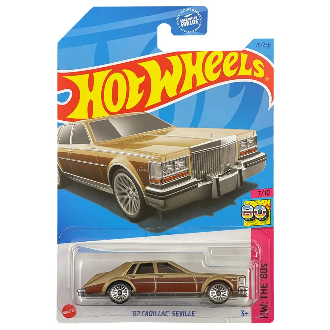 82 Cadillac Seville - The 80s 7/10 - Hot Wheels
