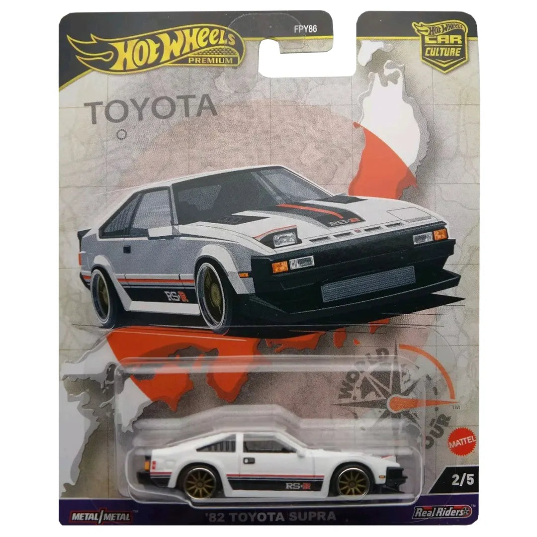 82 Toyota Supra - World Tour 2/5 - Hot Wheels