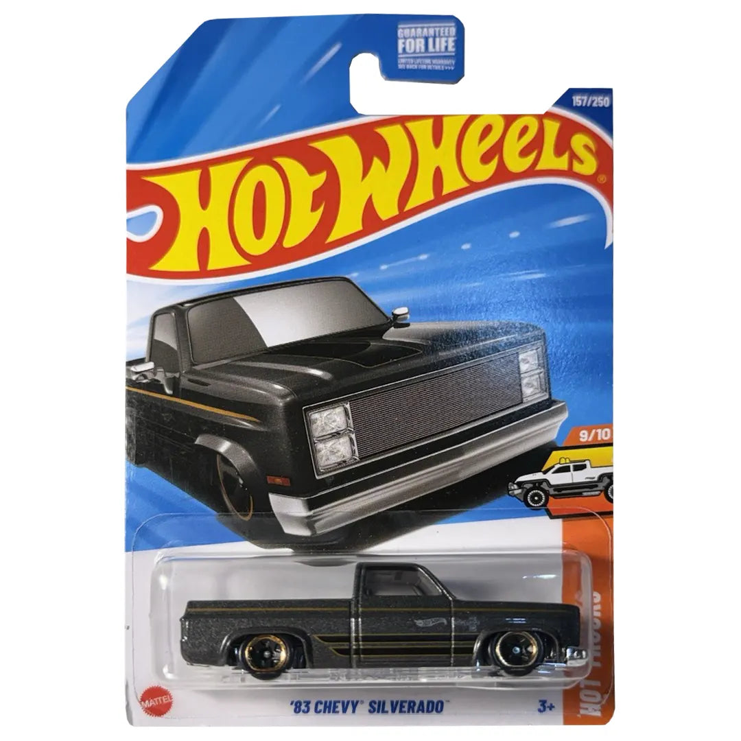 83 Chevy Silverado - Hot Trucks 9/10 - Hot Wheels