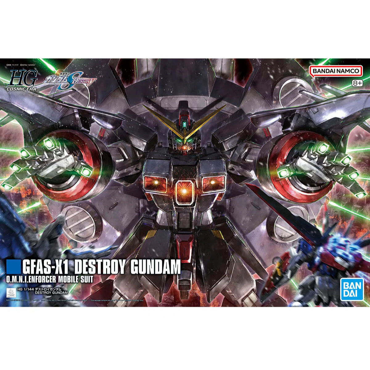 HG 1/144 GFAS-X1 DESTROY GUNDAM - Model Kit Articulado - Bandai