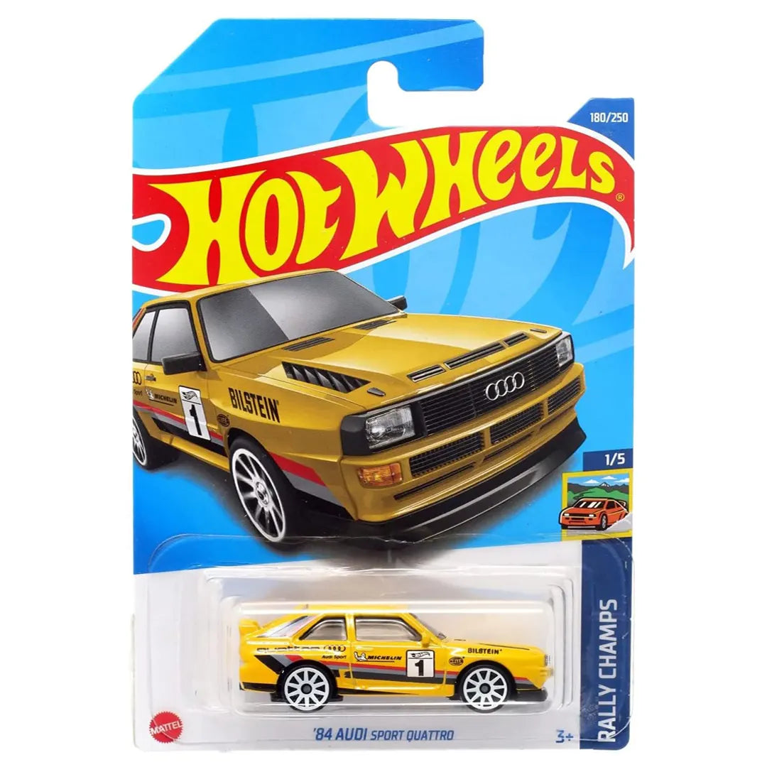 84 Audi Sport Quattro - Rally Champs 1/5 - Hot Wheels