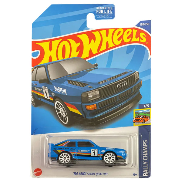 84 Audi Sport Quattro - Rally Champs 1/5 - Hot Wheels