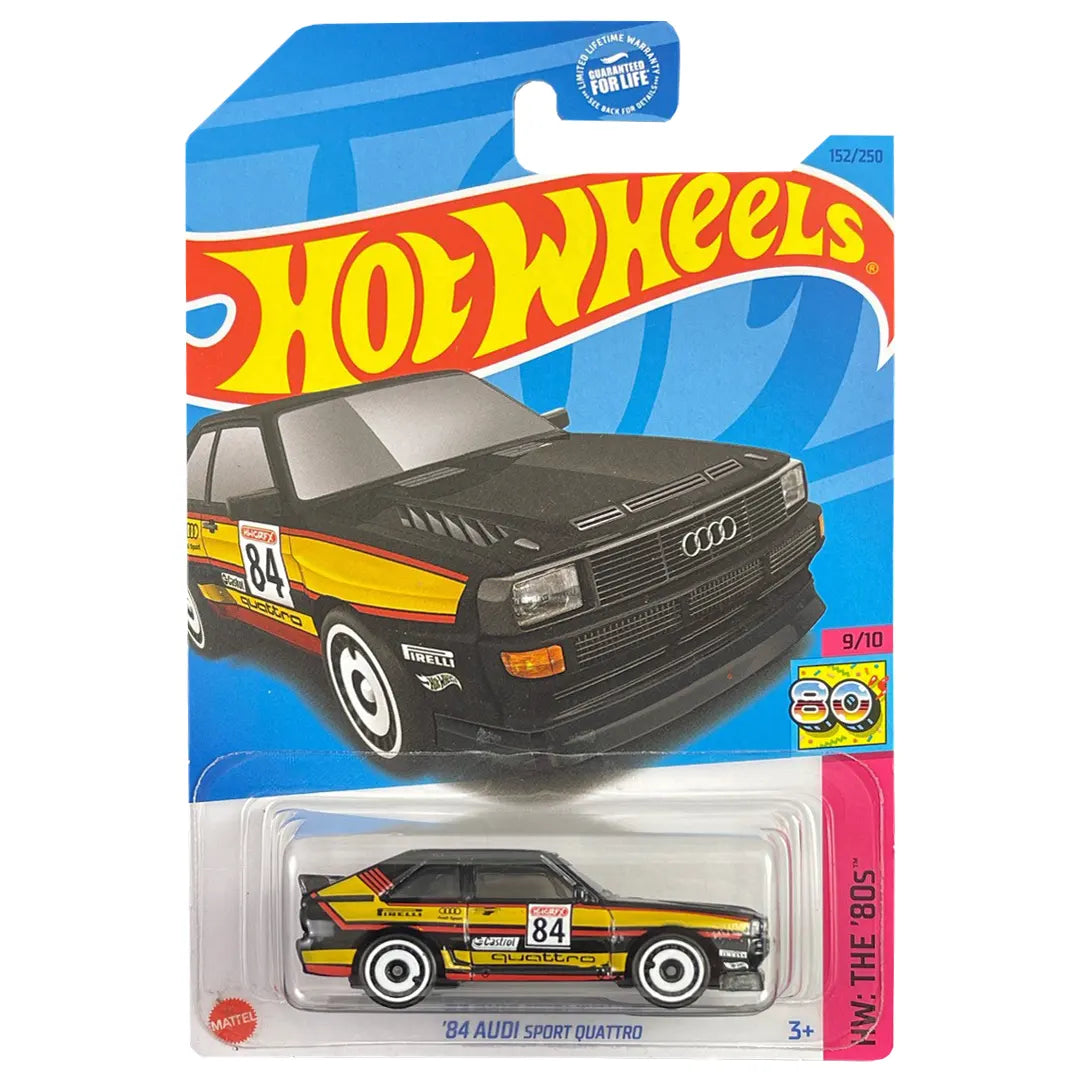 84 Audi Sport Quattro  - The 80s 9/10 - Hot Wheels