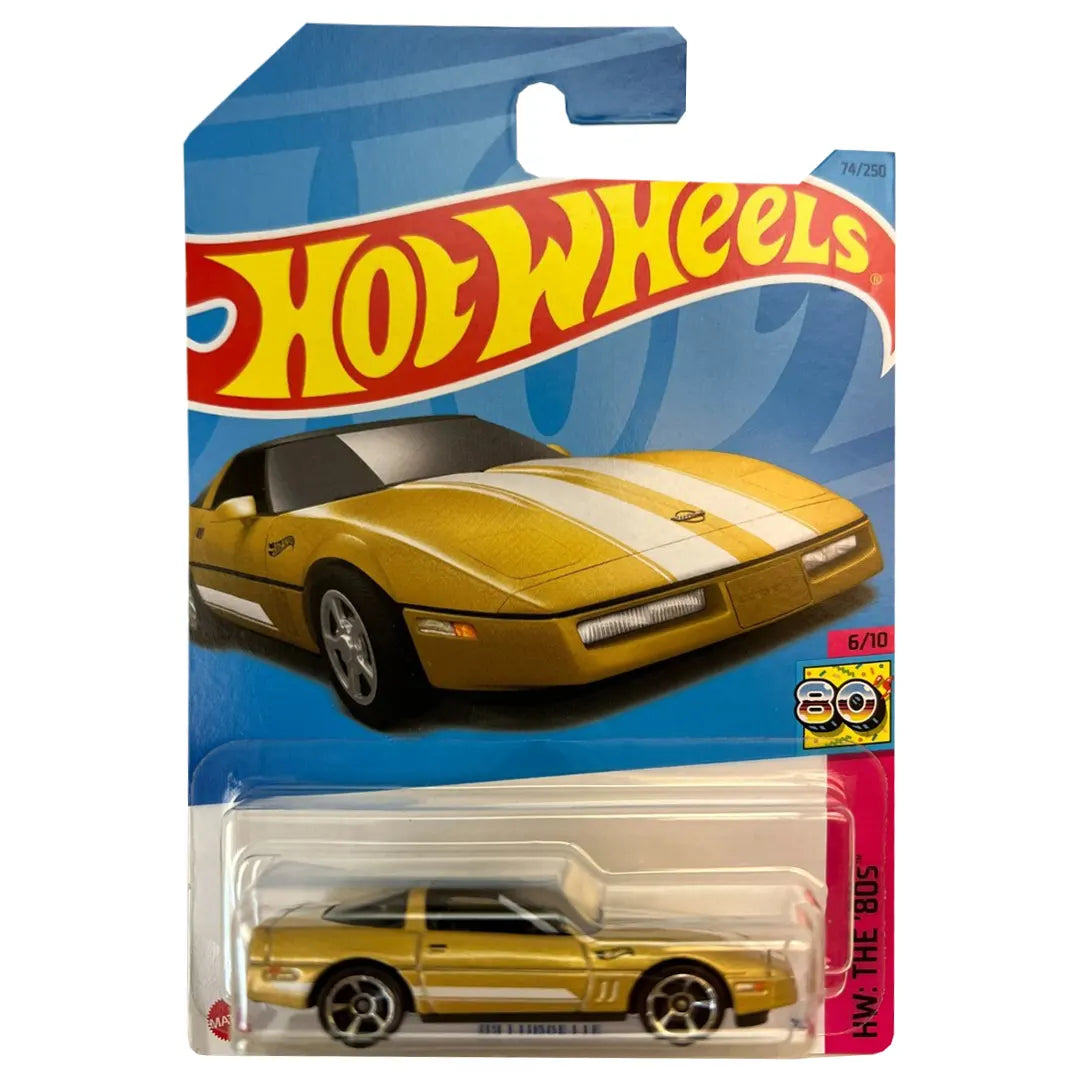 84 Corvette - The 80s 6/10 - Hot Wheels