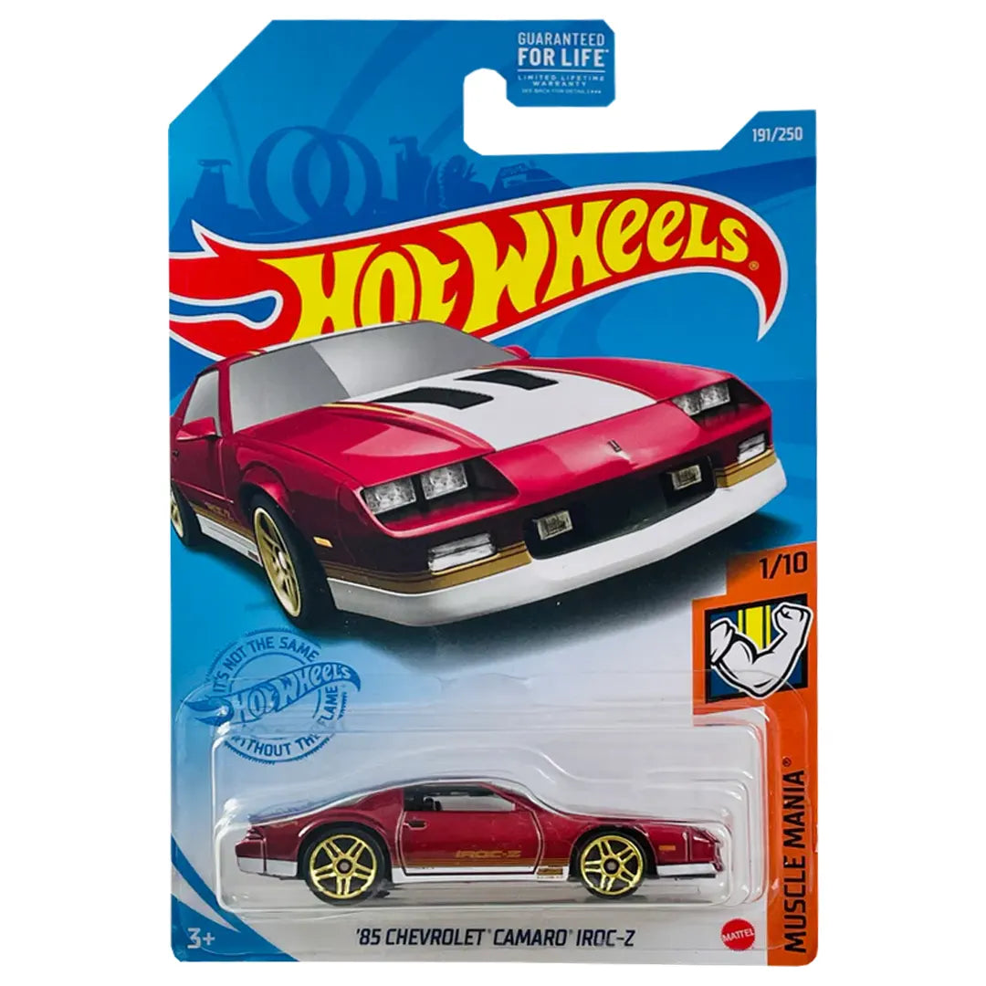 85 Chevrolet Camaro Iroc-Z - Muscle Mania 1/10 - Hot Wheels