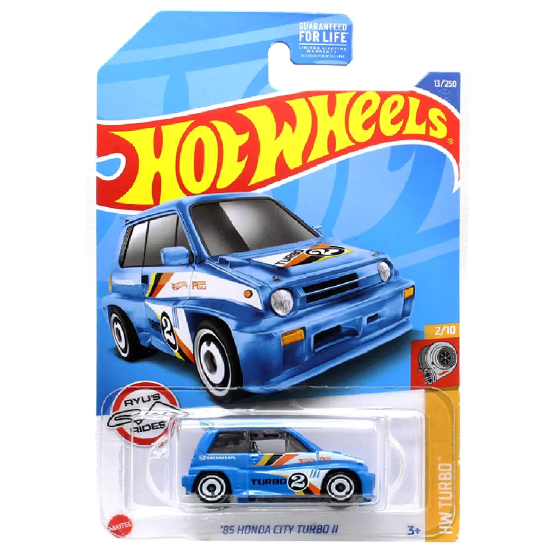 85 Honda City Turbo - Turbo 2/10 - Hot Wheels