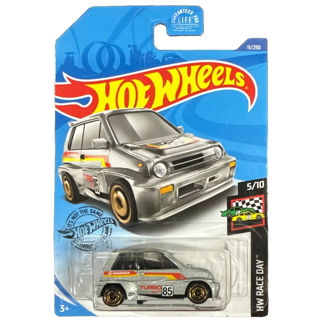 85 Honda City Turbo II - Race Day 5/10 - Hot Wheels