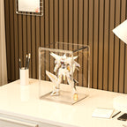 Cubierta Acrilica - Caja Exhibidora - Grande - Multibandeja de Apertura Vertical - 30 x 25 x 40cm