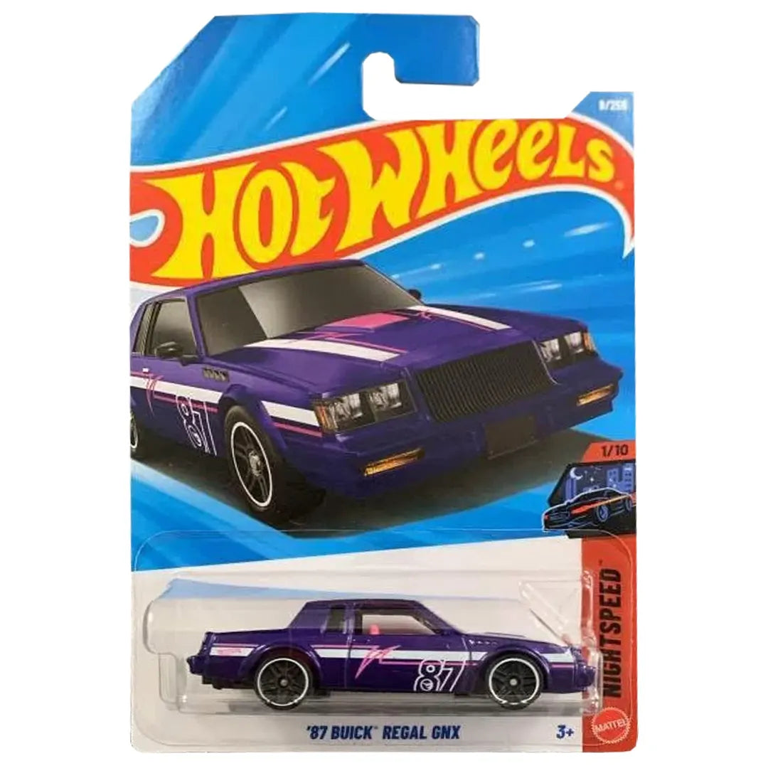 87 Buick Regal GNX - Night Speed 1/10 - Hot Wheels