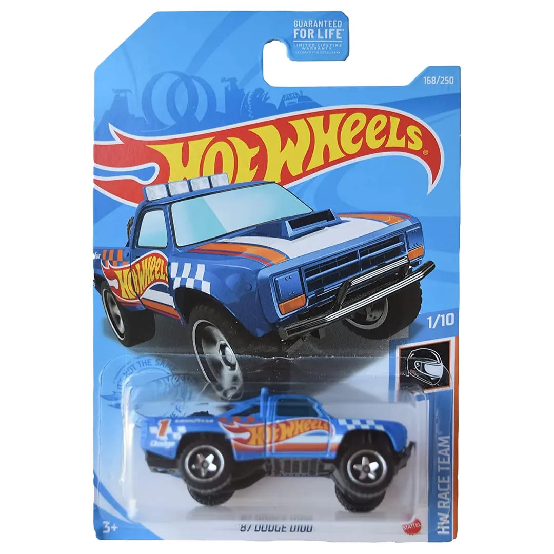 87 Dodge D100 - Race Team 1/10 - Hot Wheels
