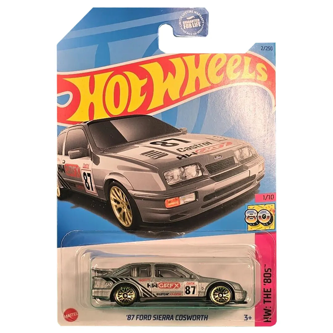 87 Ford Sierra Cosworth - The 80s 1/10 - Hot Wheels
