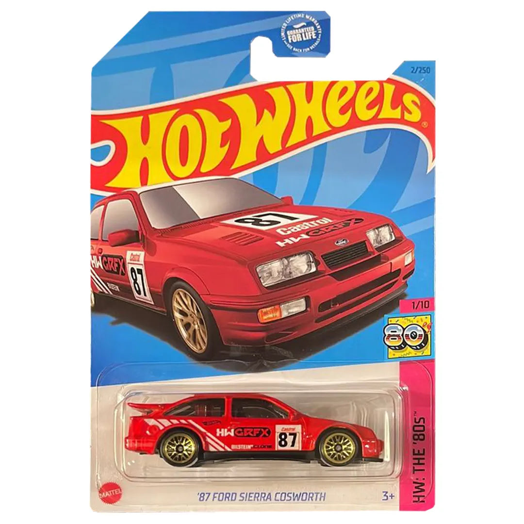 87 Ford Sierra Cosworth - The 80s 1/10 - Hot Wheels