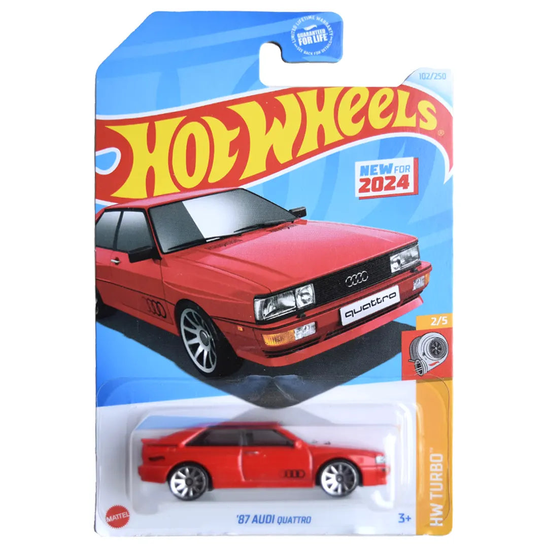 87 Audi Quattro - Turbo 2/5 - Hot Wheels
