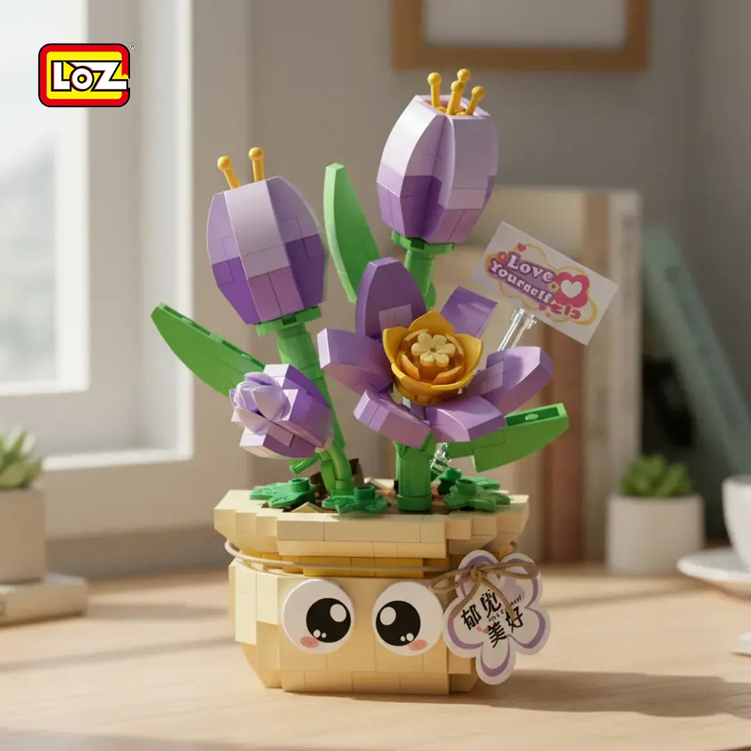 Tulipan - Armables con Bloques - Micro Block - LOZ
