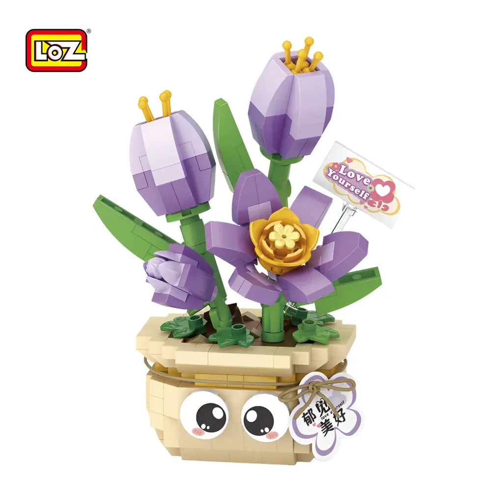 Tulipan - Armables con Bloques - Micro Block - LOZ