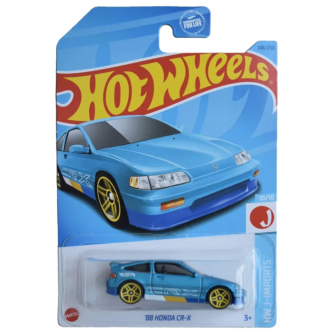 88 Honda CR-X - J-Imports 10/10 - Hot Wheels