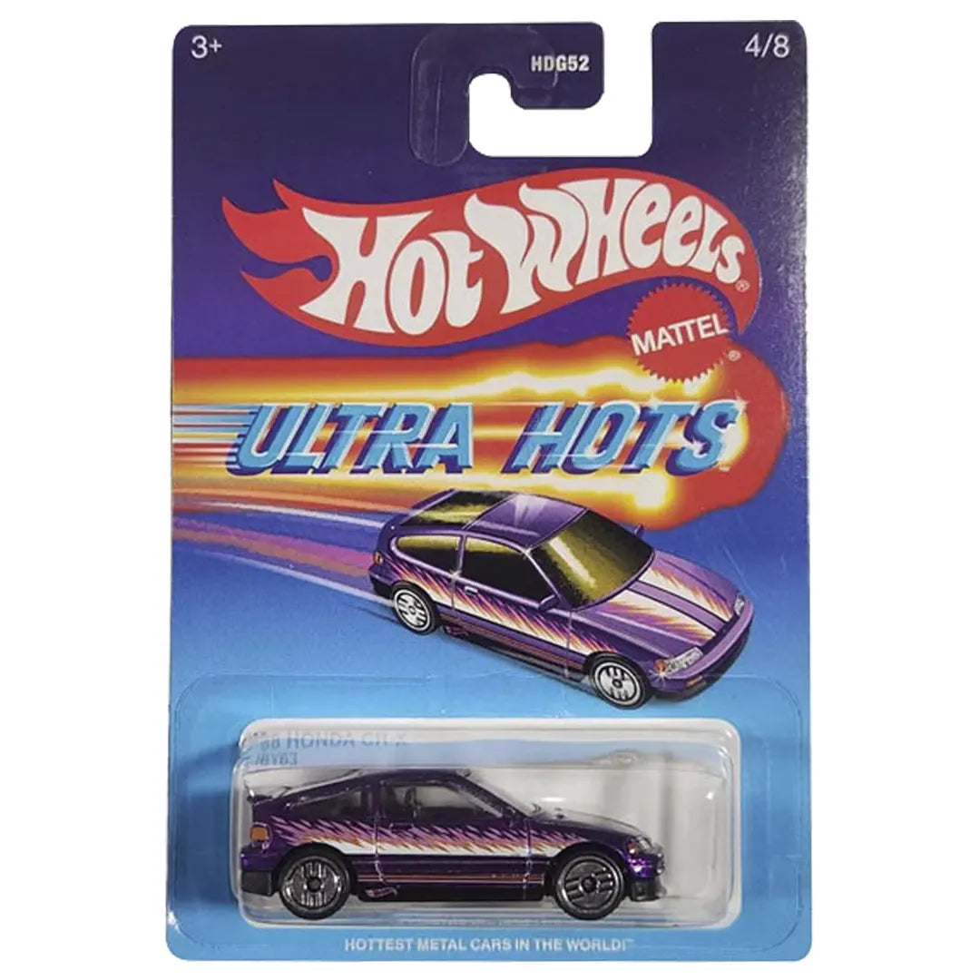 88 Honda Cr-X - Ultra Hots 4/8 - Hot Wheels