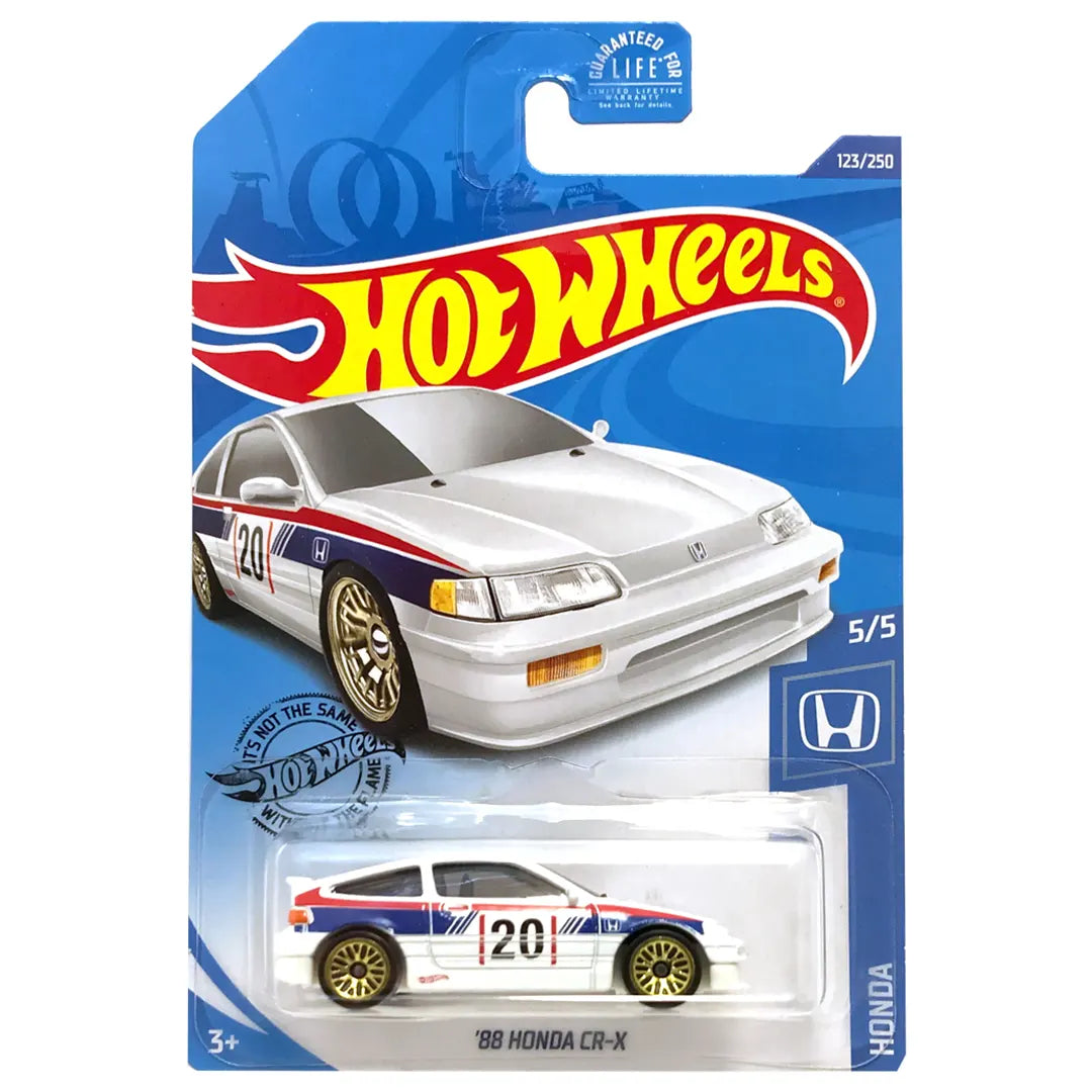 88 Honda CR-X - Honda 5/5 - Hot Wheels