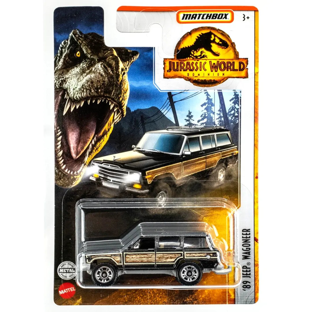 89 Jeep Wagoneer - Jurassic World - 2021 - Matchbox