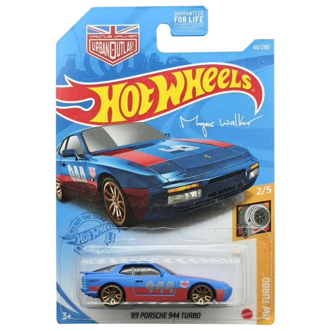 89 Porsche 944 Turbo - Turbo 2/5 - Hot Wheels