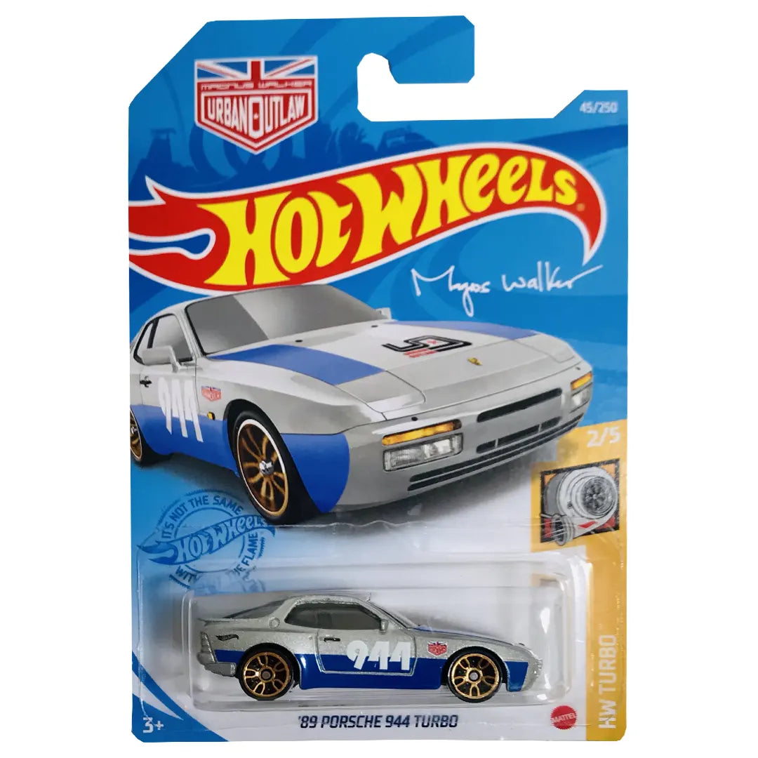 89 Porsche 944 Turbo - Turbo 2/5 - Hot Wheels