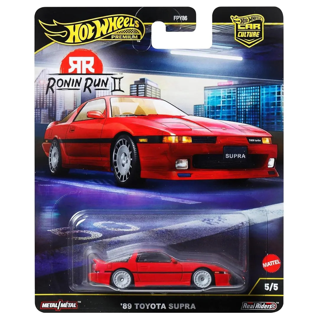 89 Toyota Supra - Ronin Run II 5/5 - Hot Wheels