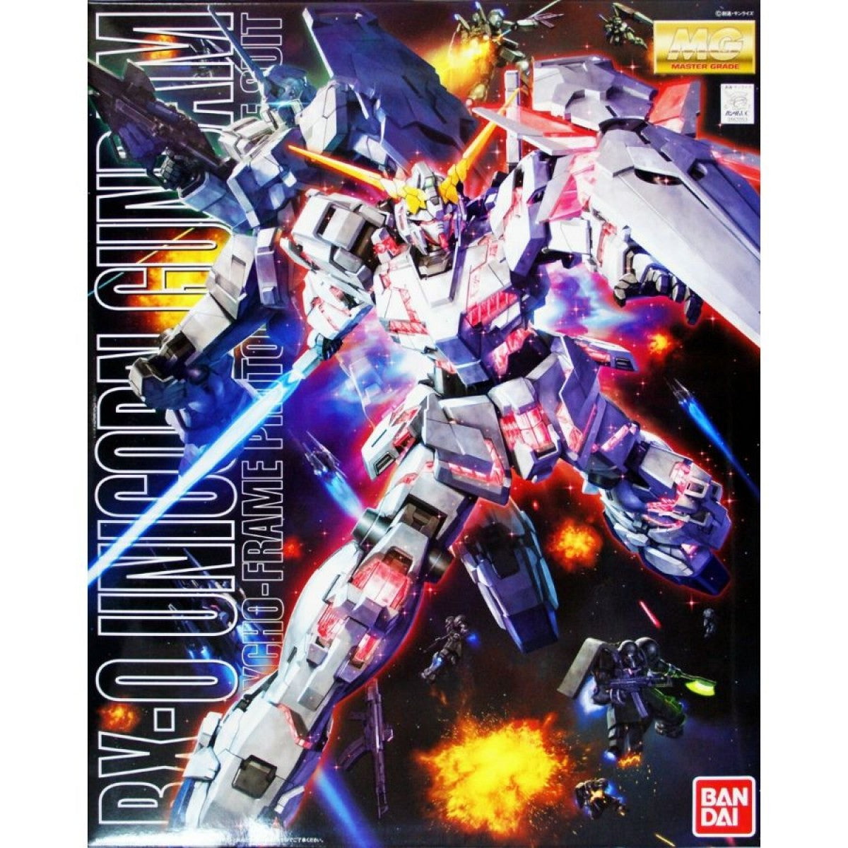 MG 1/100 UNICORN GUNDAM SCREEN IMAGE - Model Kit Articulado - Bandai