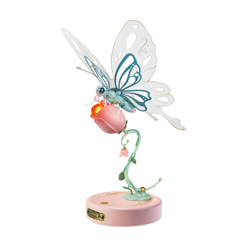 Butterfly PINK - Mechanical Models - Model Kit ROKR