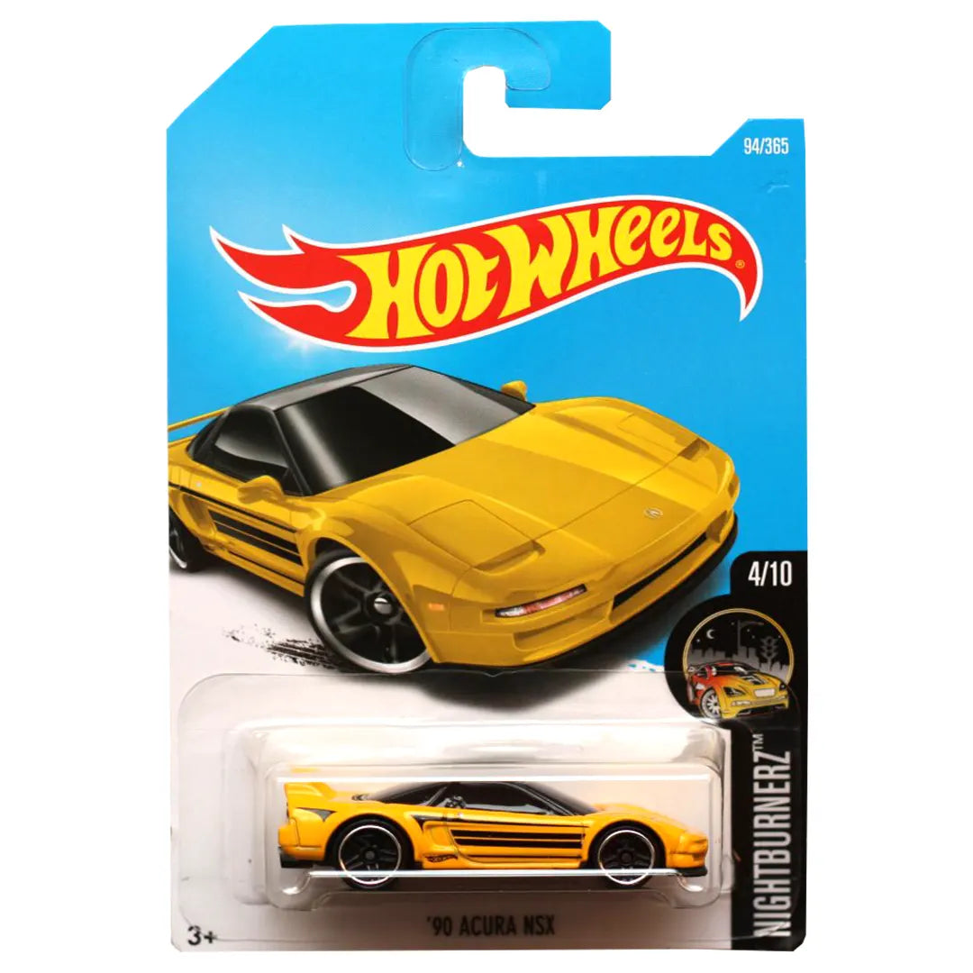 90 Acura NSX - Nightburnerz 4/10 - Hot Wheels