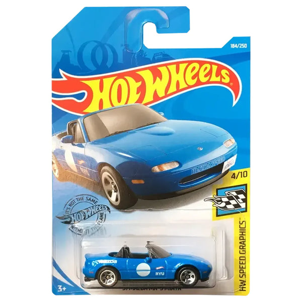 91 Mazda Mx-5 Miata - Speed Graphics 4/10 - Hot Wheels