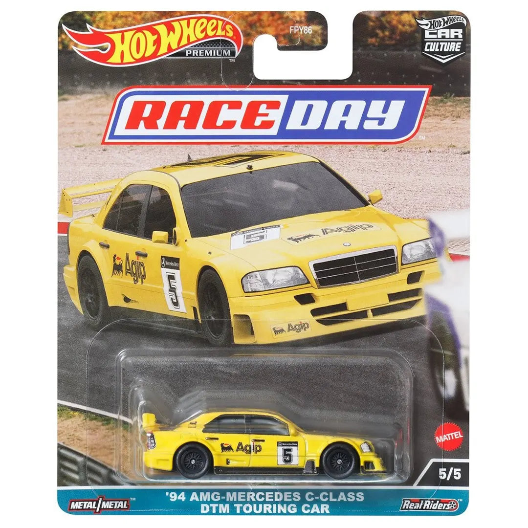 94 AMG-Mercedes C-Class DTM Touring Car - Race Day 5/5 - Hot Wheels