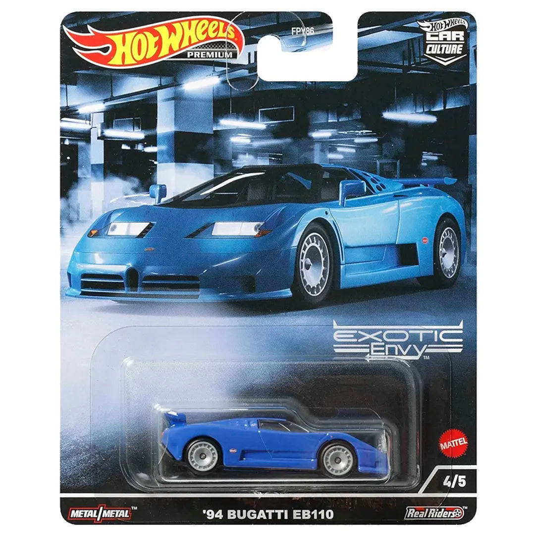 94 Bugatti EB110 - Exotic Envy 4/5 - Hot Wheels