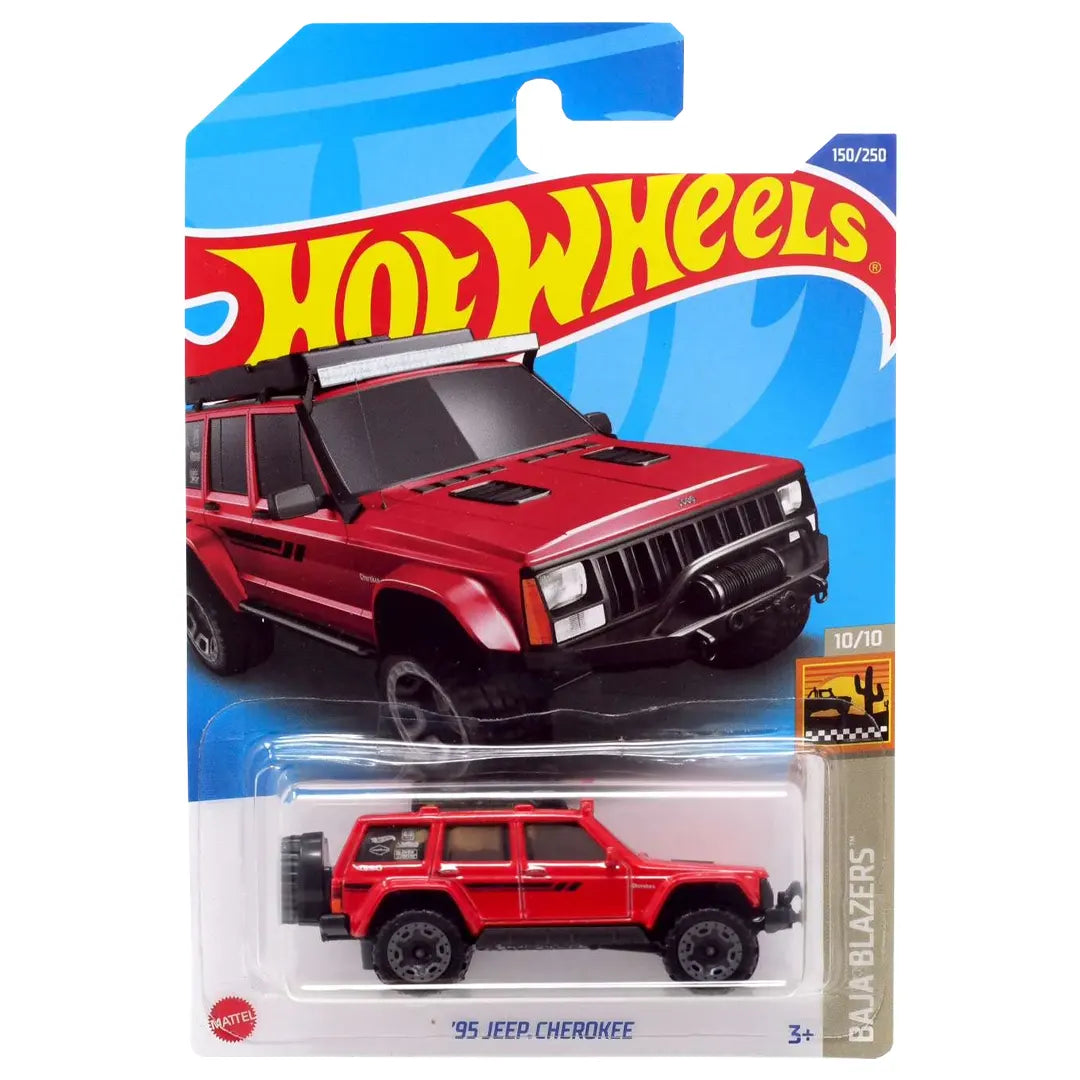 95 Jeep Cherokee - Baja Blazers 10/10 - Hot Wheels