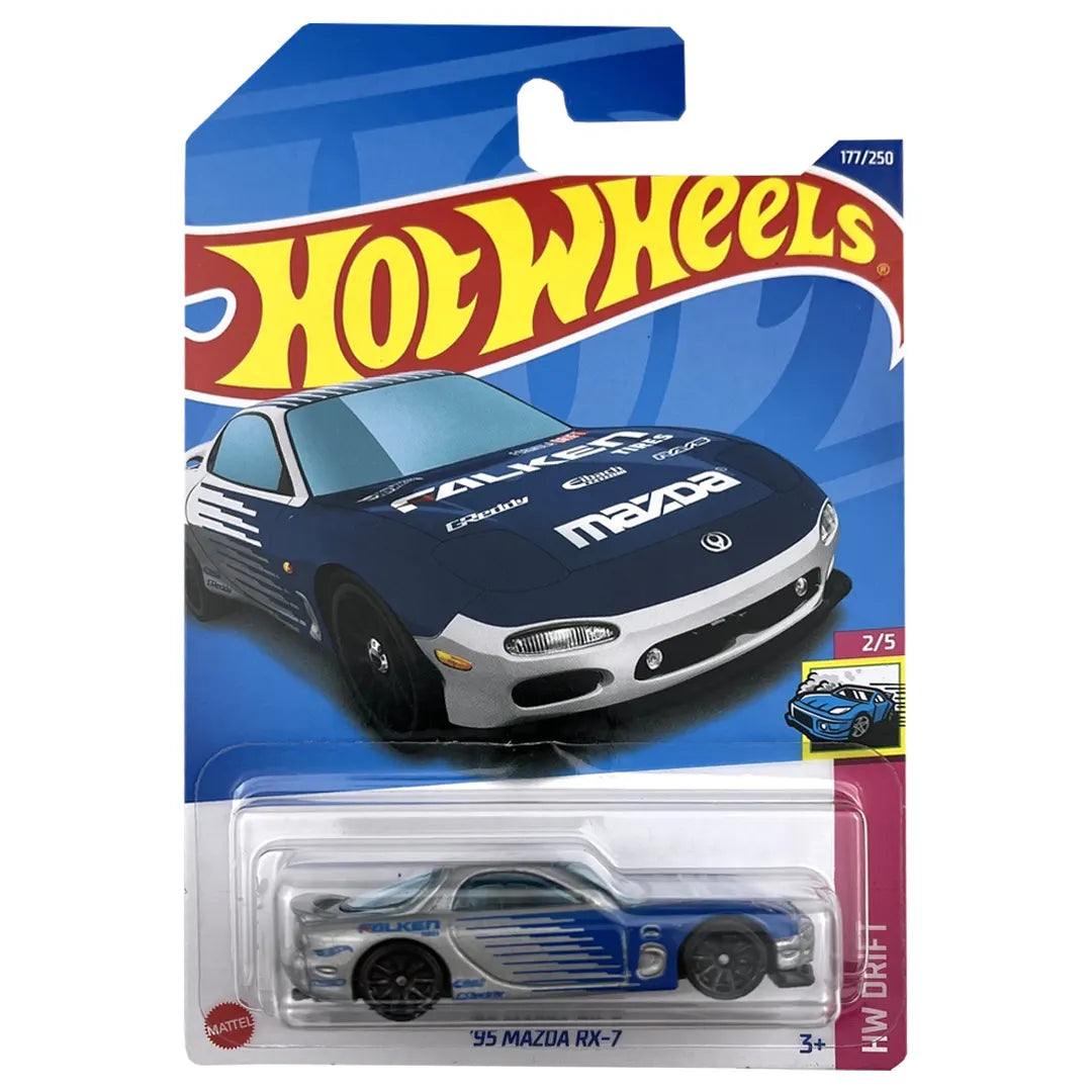95 Mazda Rx-7  - Drift 2/5 - Hot Wheels