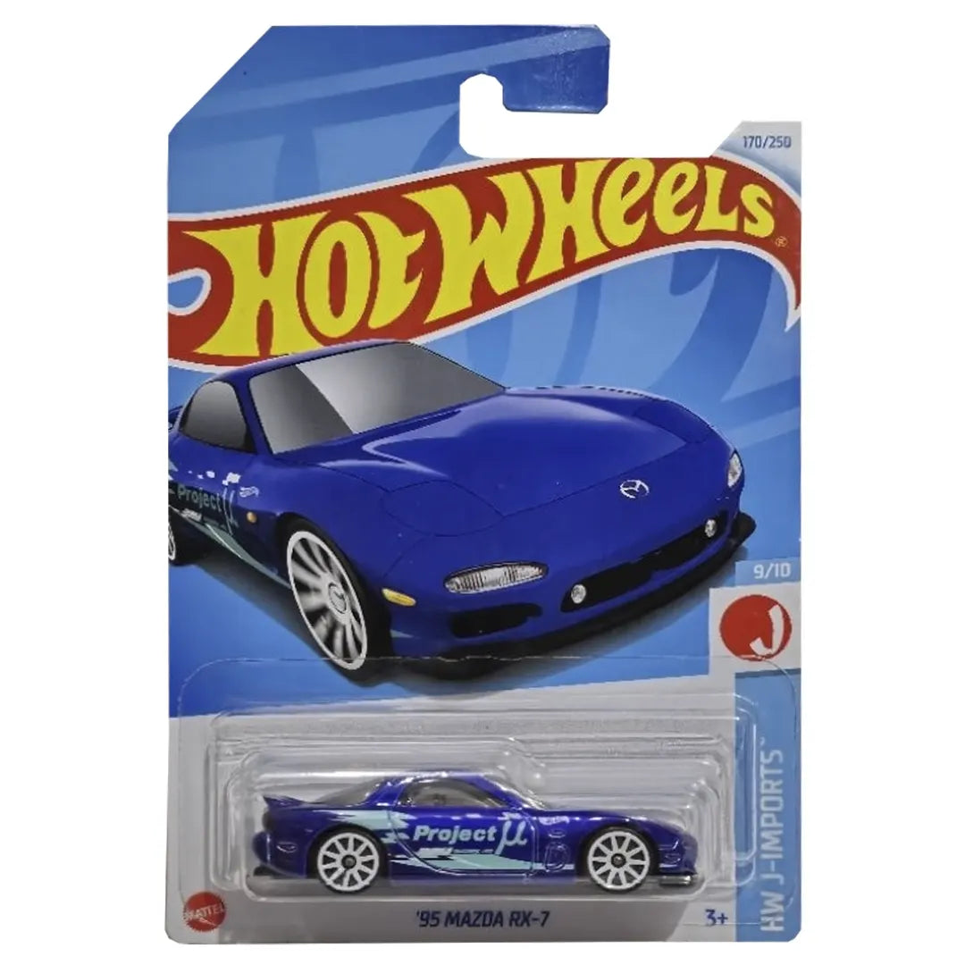 95 Mazda Rx-7 - J-Imports 9/10 - Hot Wheels