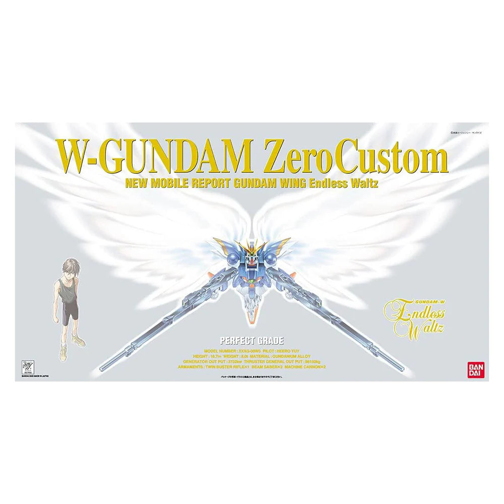 PG 1/60 W-GUNDAM ZERO CUSTOM - Model Kit Articulado - Bandai