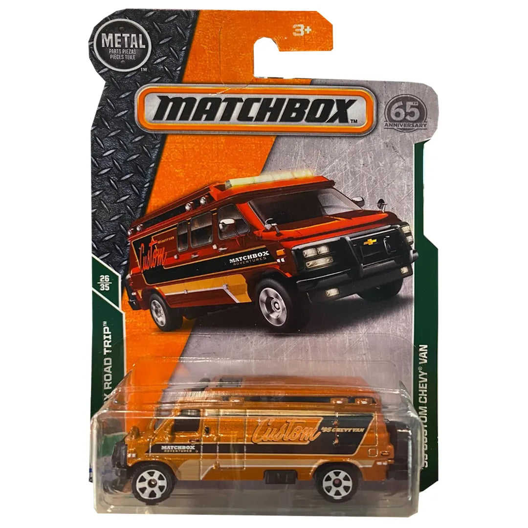 95 Custom Chevy Van - 102/125 - 2017 - Matchbox