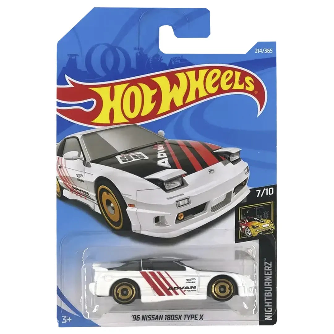 96 Nissan 180SX Type X  - Nightburnerz 7/10 - Hot Wheels
